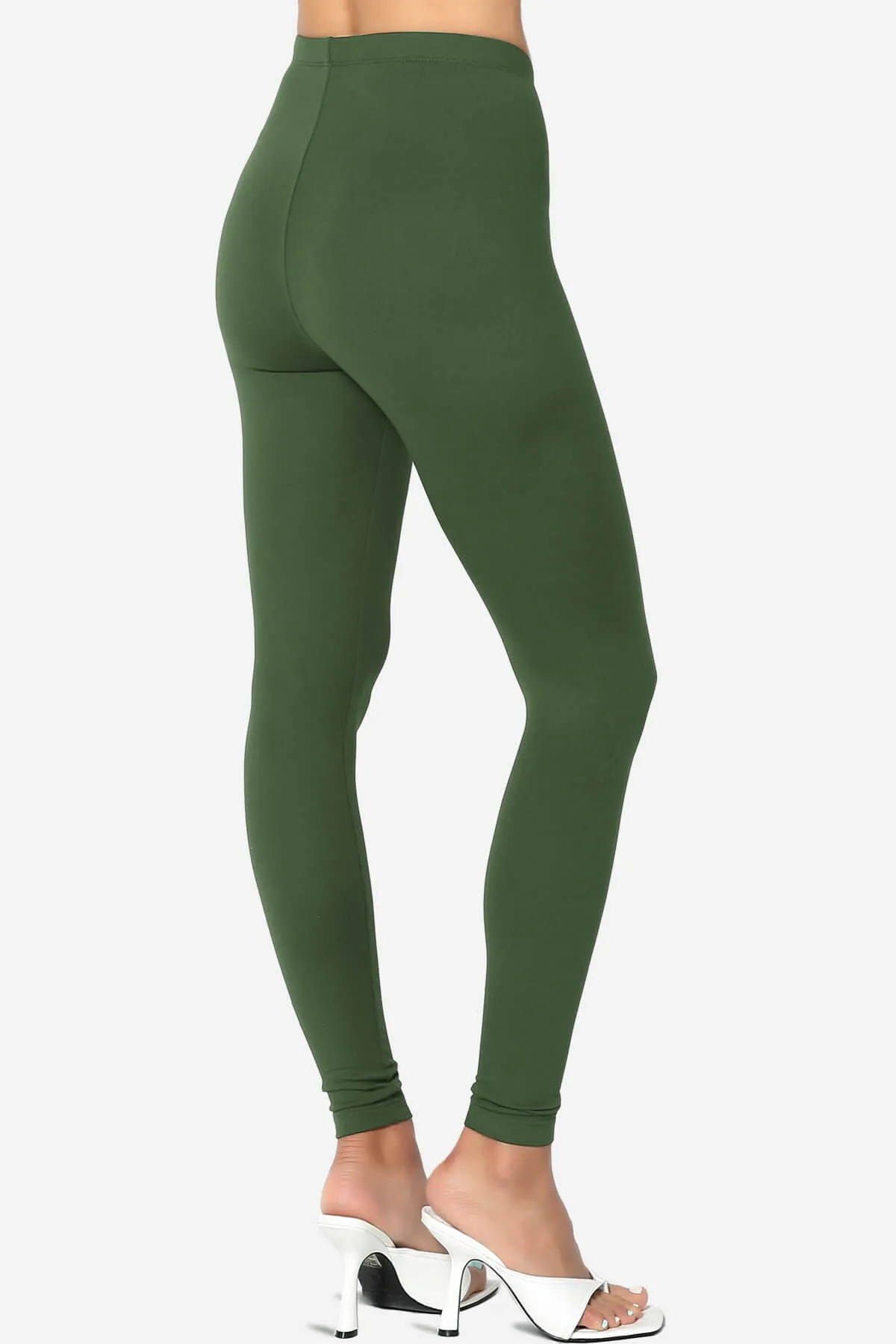 Slimmer Buttery Soft Microfiber Ankle Leggings