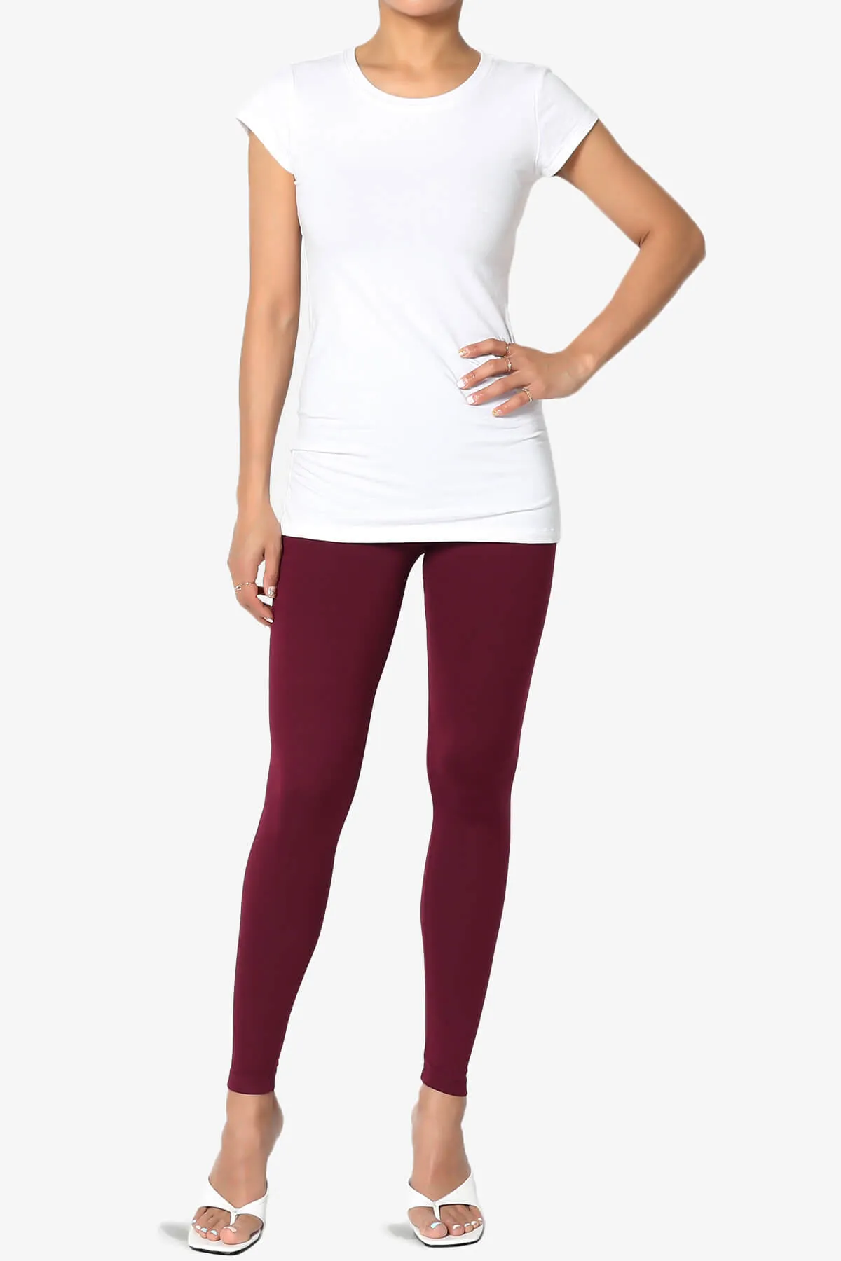 Slimmer Buttery Soft Microfiber Ankle Leggings