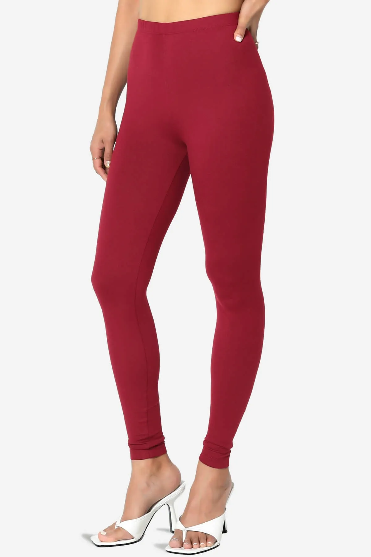 Slimmer Buttery Soft Microfiber Ankle Leggings