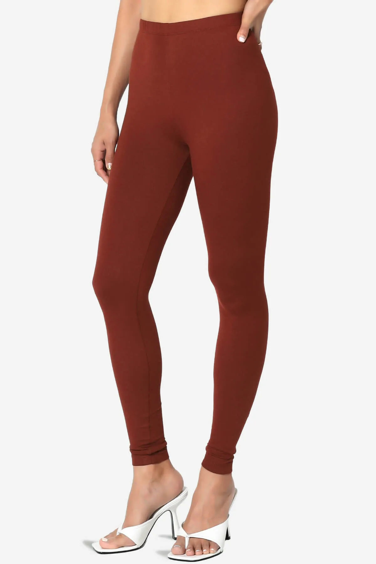 Slimmer Buttery Soft Microfiber Ankle Leggings