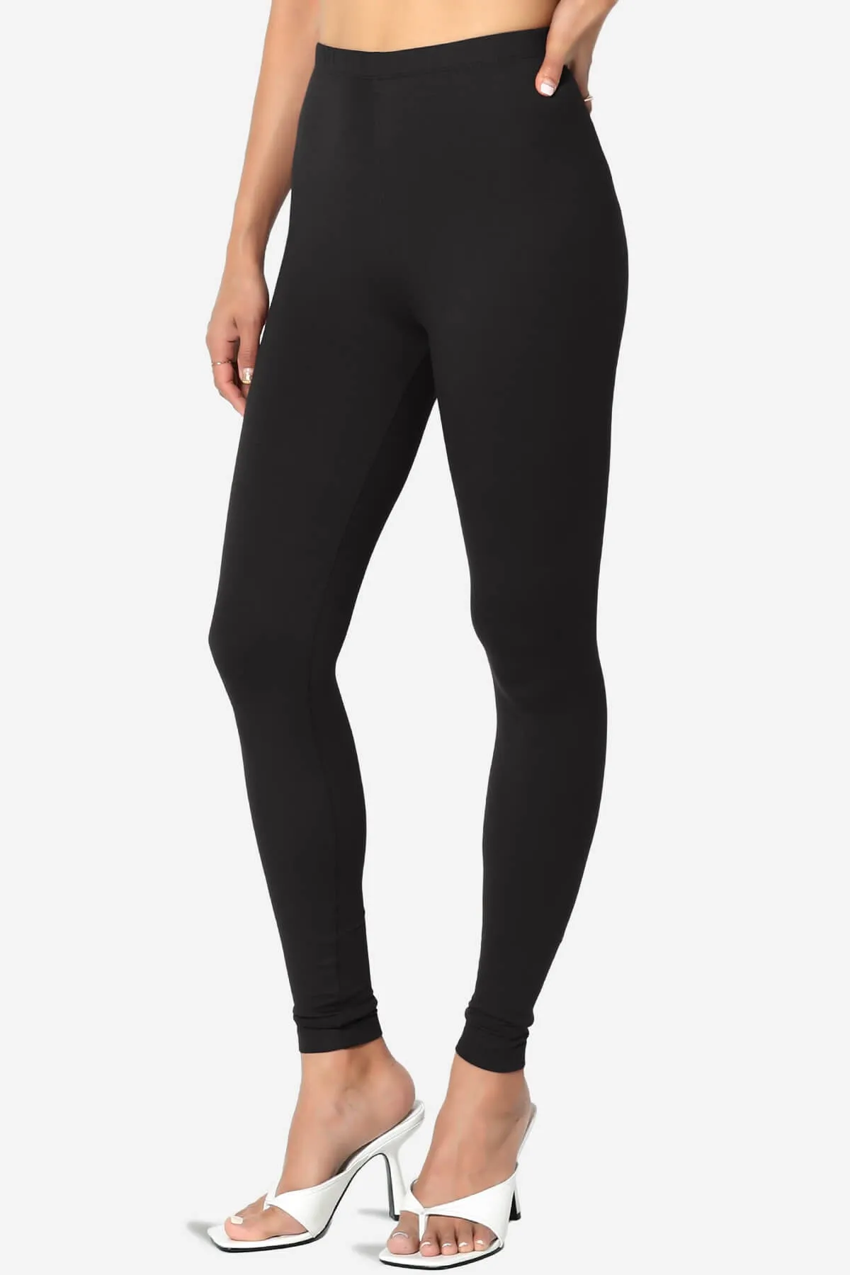 Slimmer Buttery Soft Microfiber Ankle Leggings