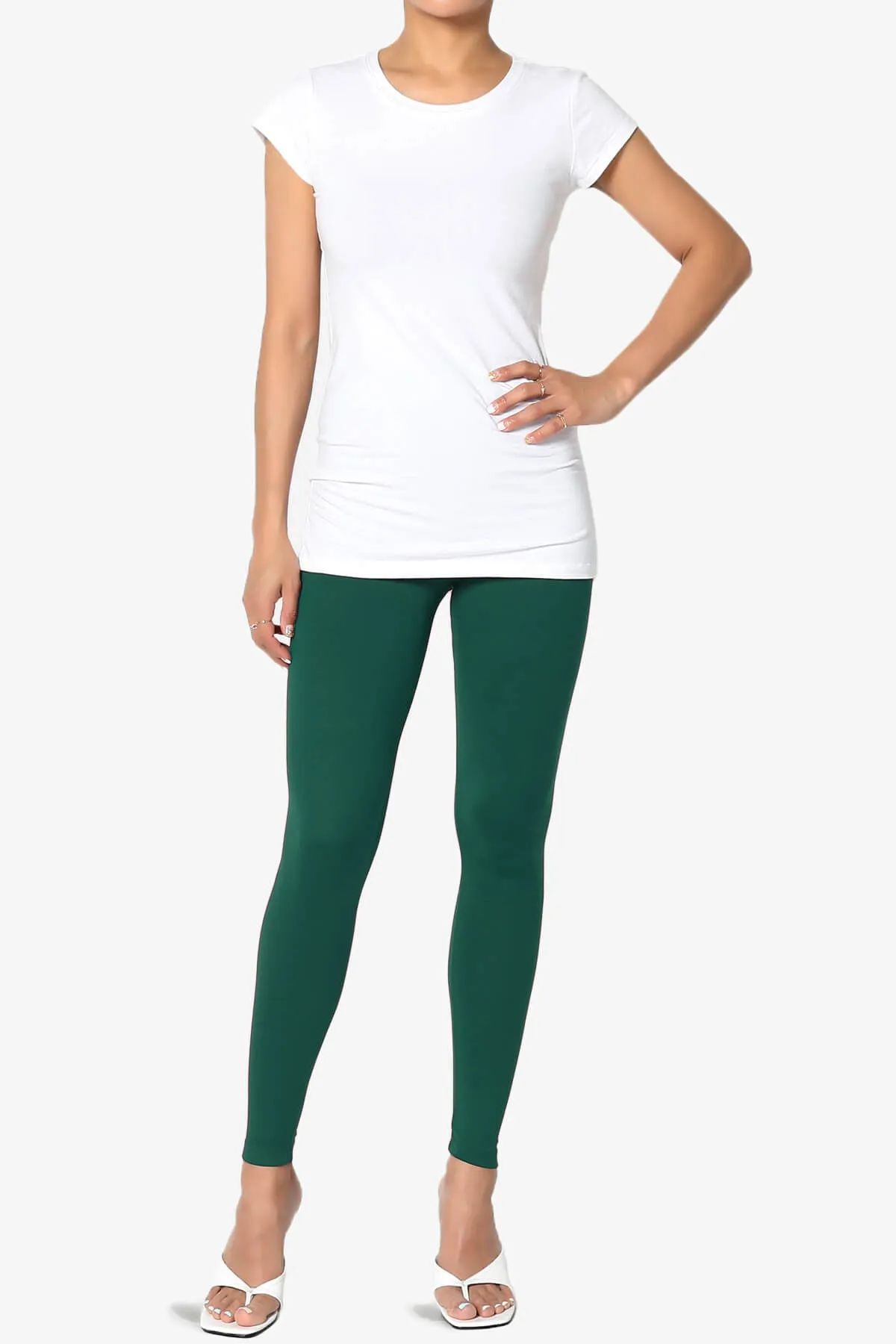 Slimmer Buttery Soft Microfiber Ankle Leggings