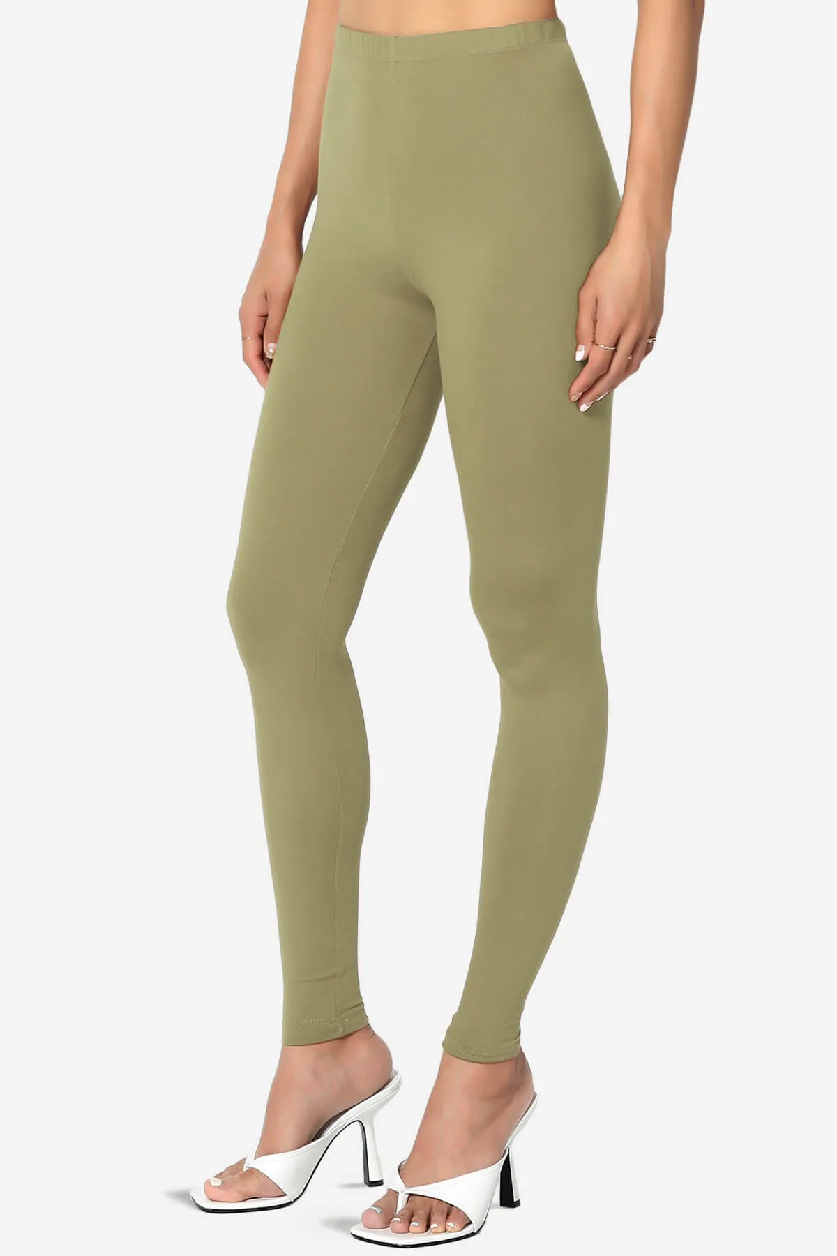 Slimmer Buttery Soft Microfiber Ankle Leggings