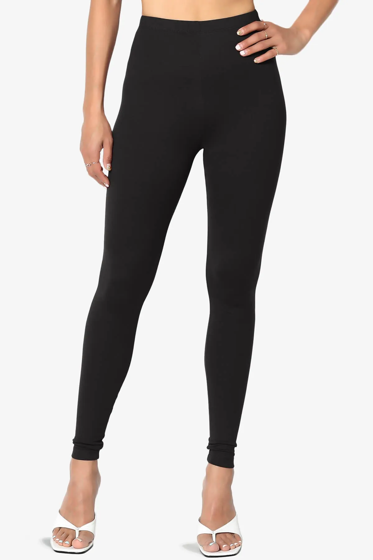 Slimmer Buttery Soft Microfiber Ankle Leggings