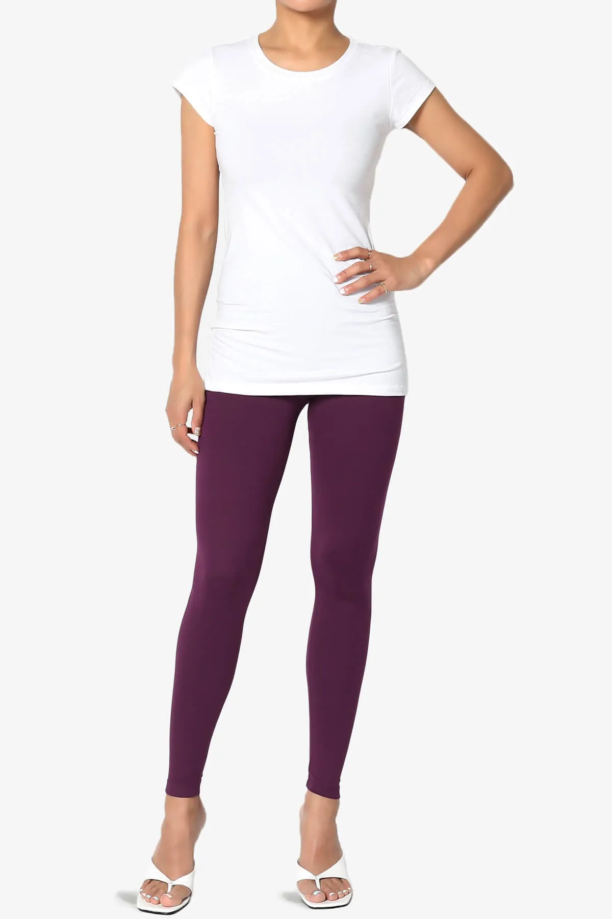 Slimmer Buttery Soft Microfiber Ankle Leggings