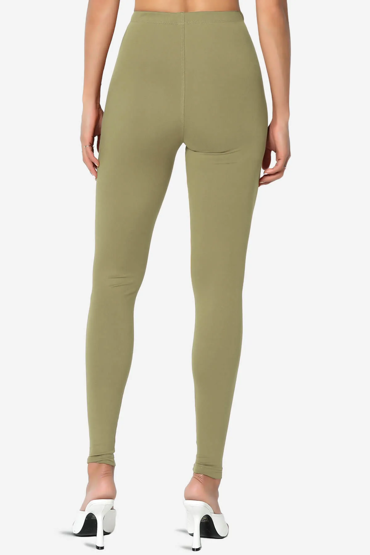 Slimmer Buttery Soft Microfiber Ankle Leggings