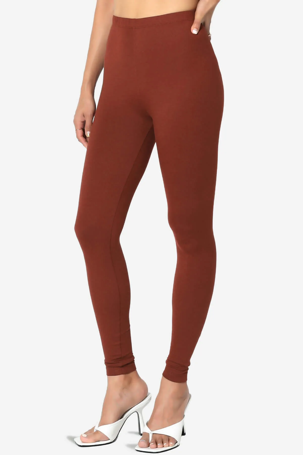 Slimmer Buttery Soft Microfiber Ankle Leggings