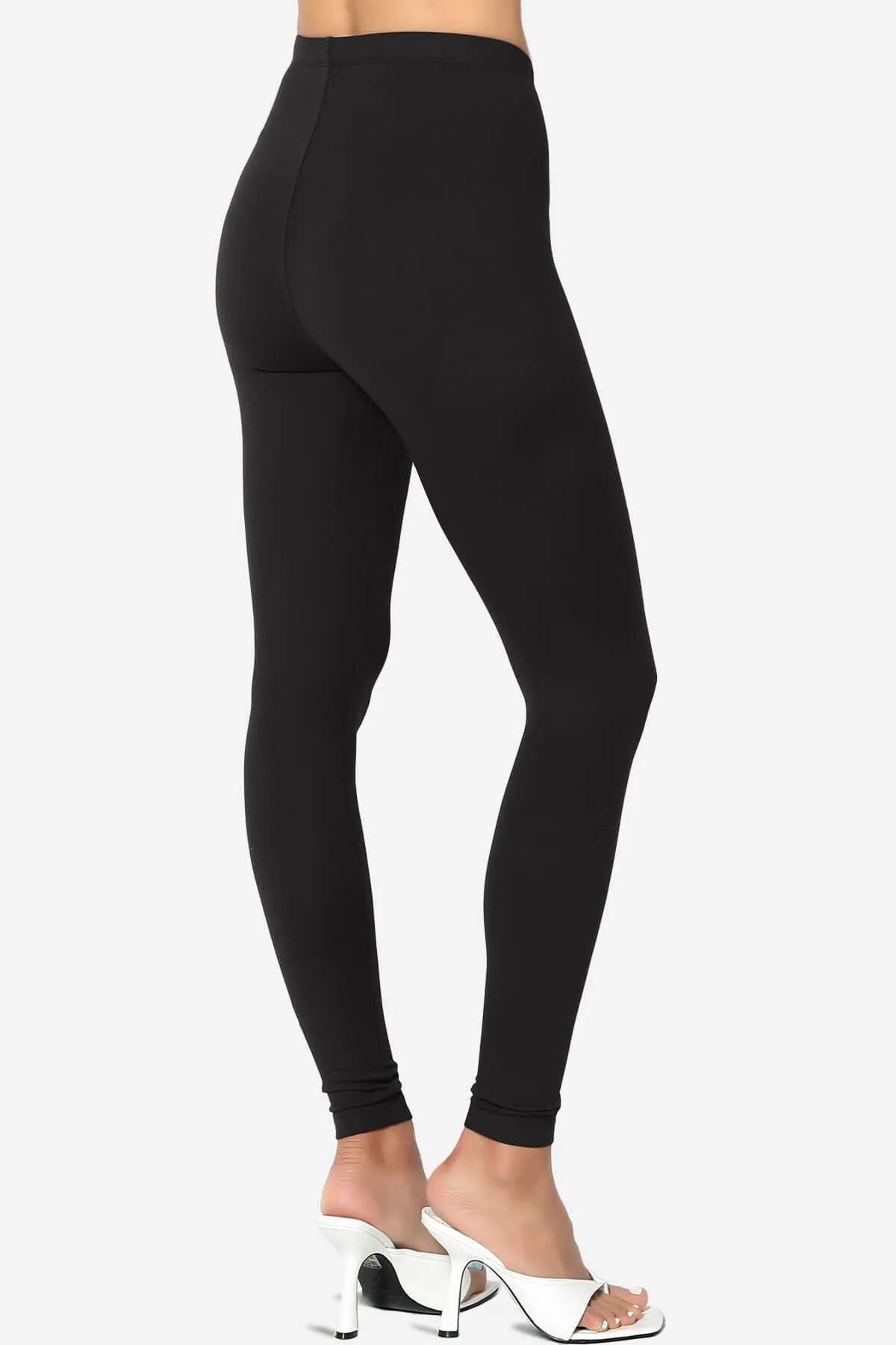 Slimmer Buttery Soft Microfiber Ankle Leggings