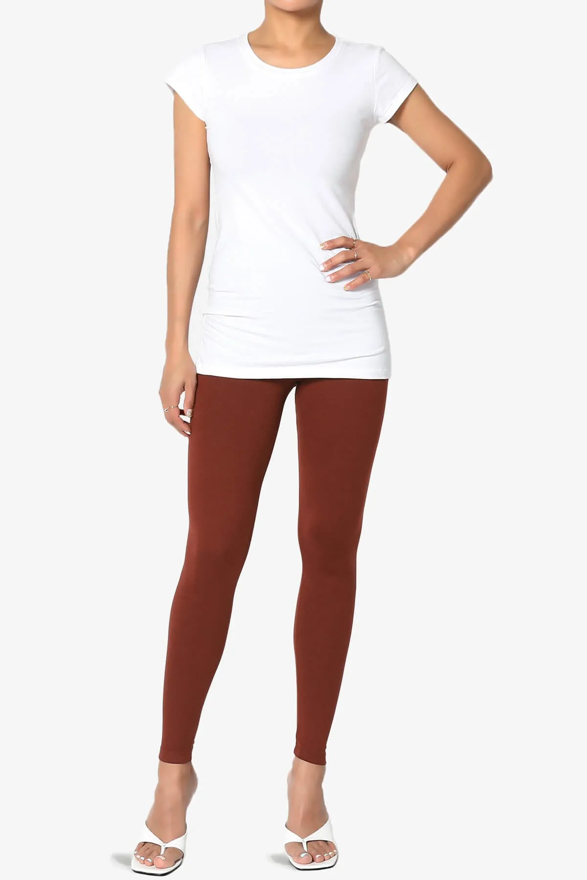 Slimmer Buttery Soft Microfiber Ankle Leggings