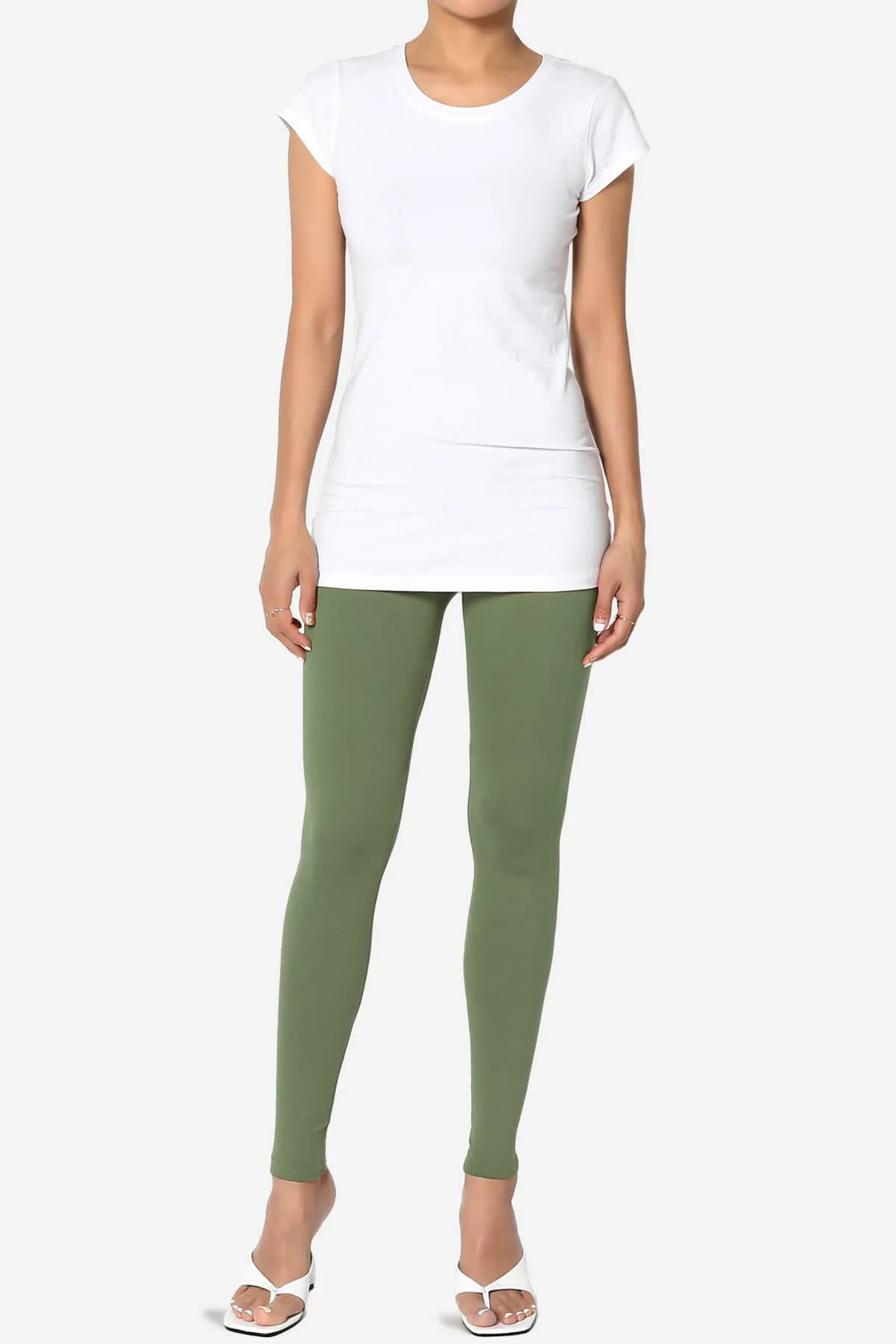 Slimmer Buttery Soft Microfiber Ankle Leggings