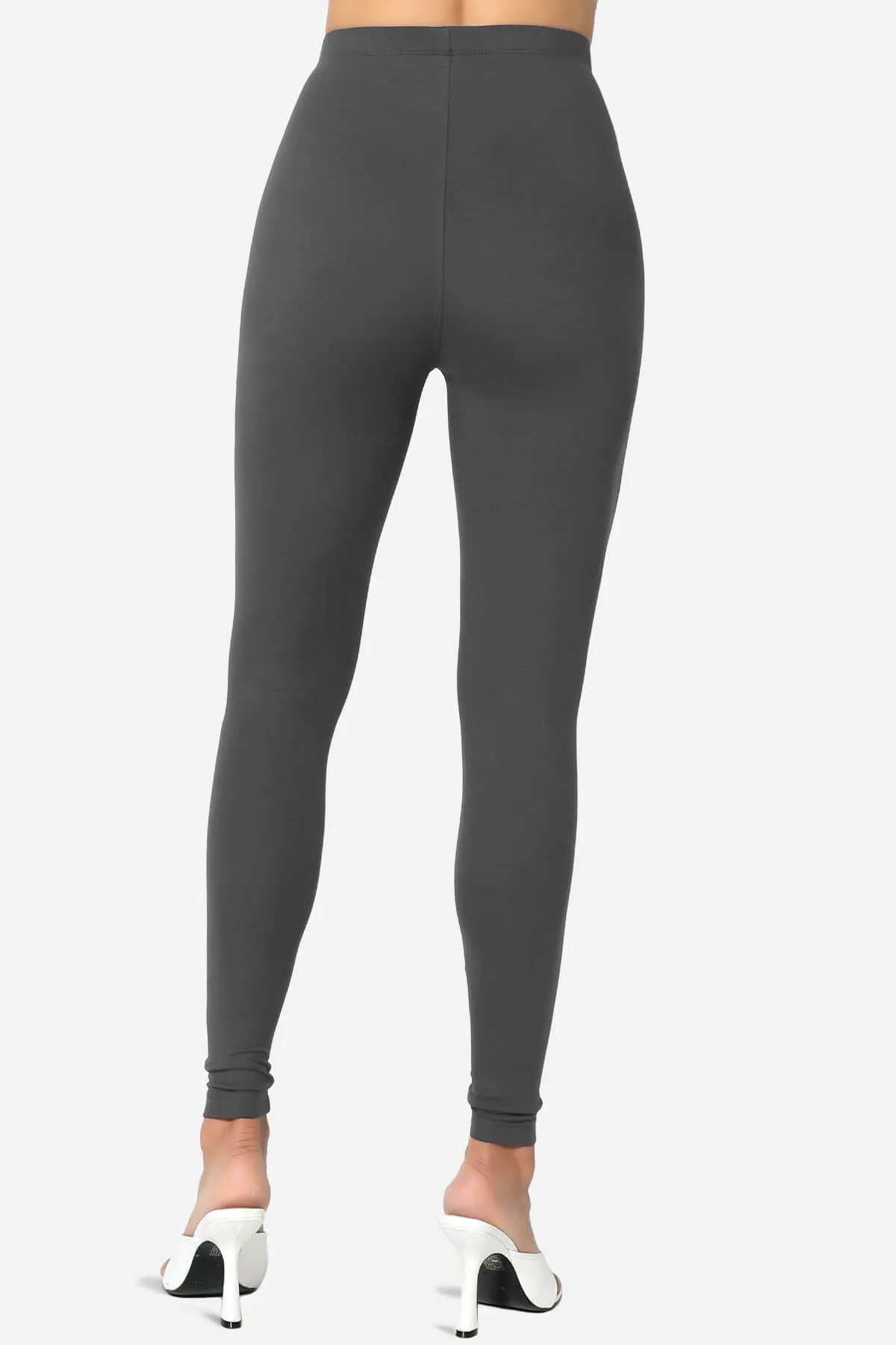 Slimmer Buttery Soft Microfiber Ankle Leggings