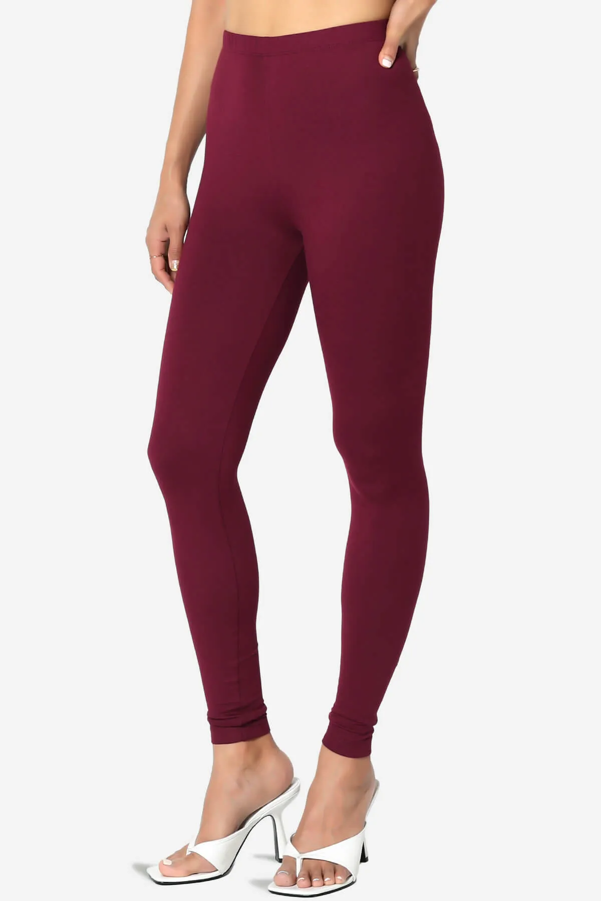 Slimmer Buttery Soft Microfiber Ankle Leggings