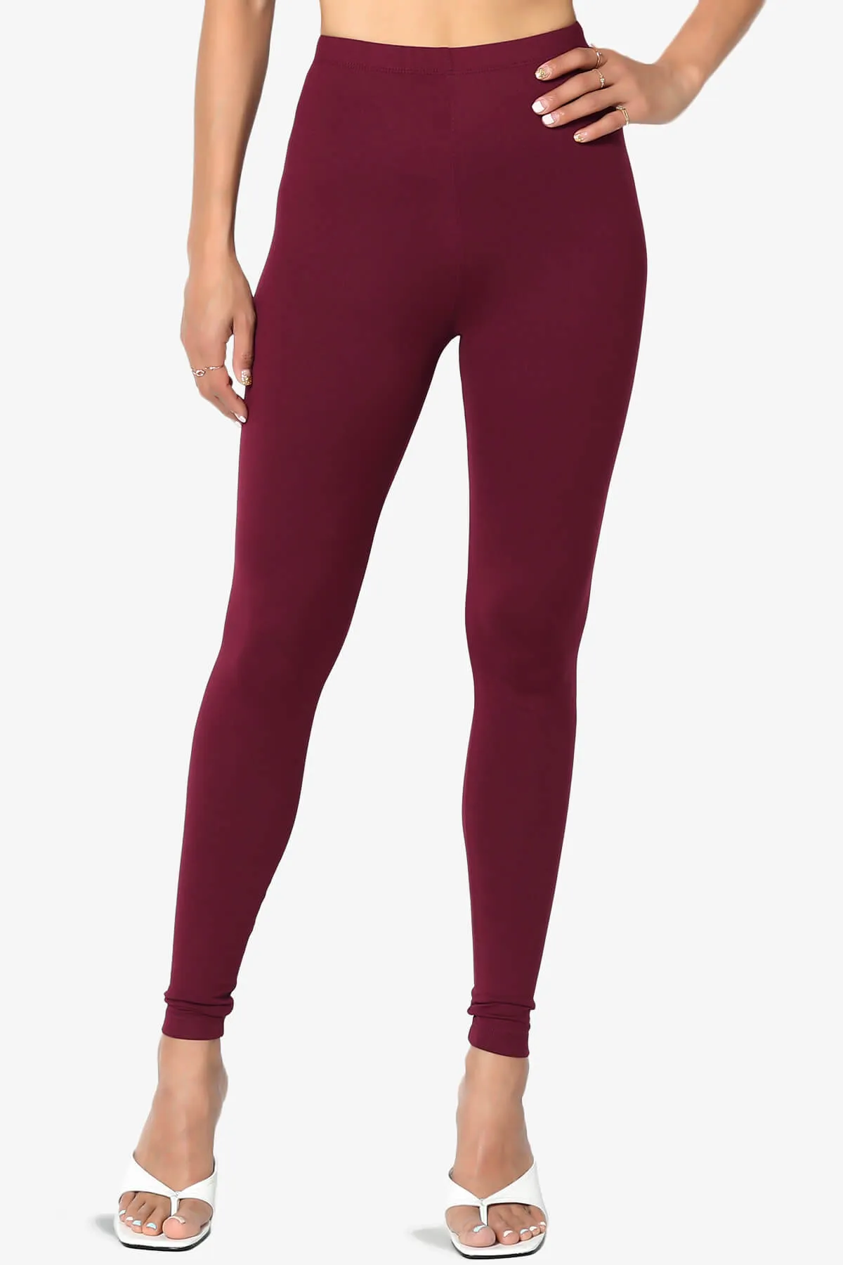 Slimmer Buttery Soft Microfiber Ankle Leggings