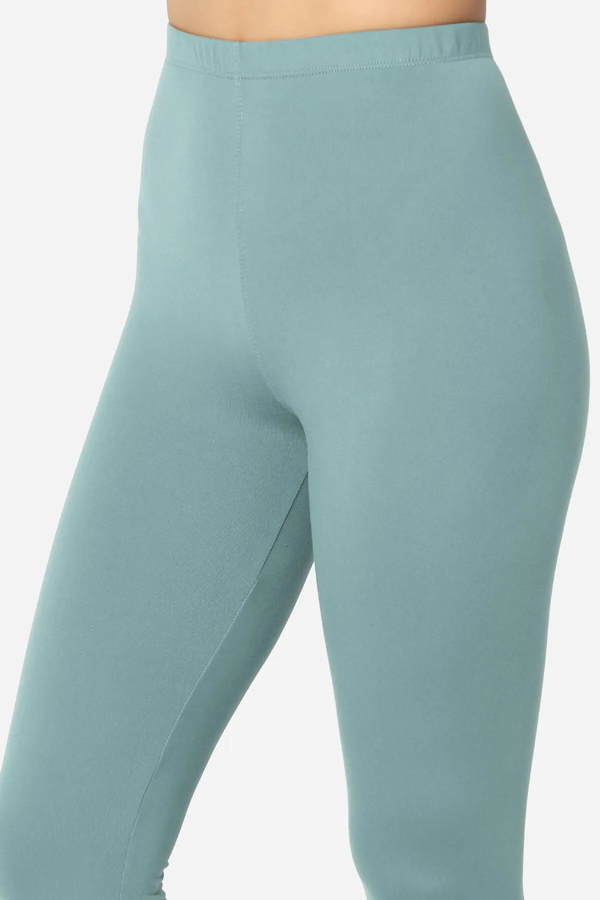Slimmer Buttery Soft Microfiber Ankle Leggings
