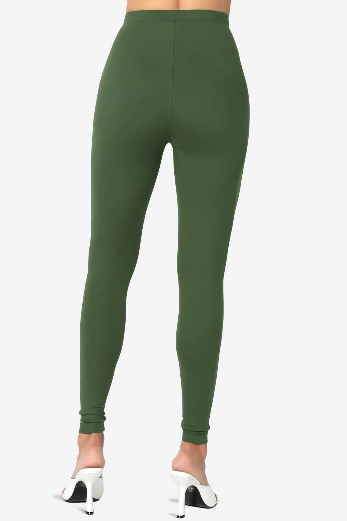 Slimmer Buttery Soft Microfiber Ankle Leggings