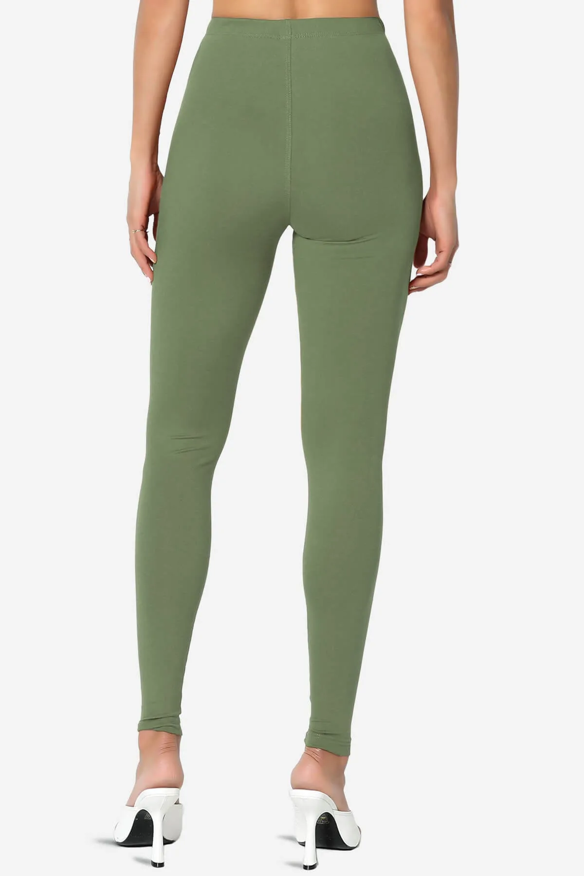 Slimmer Buttery Soft Microfiber Ankle Leggings