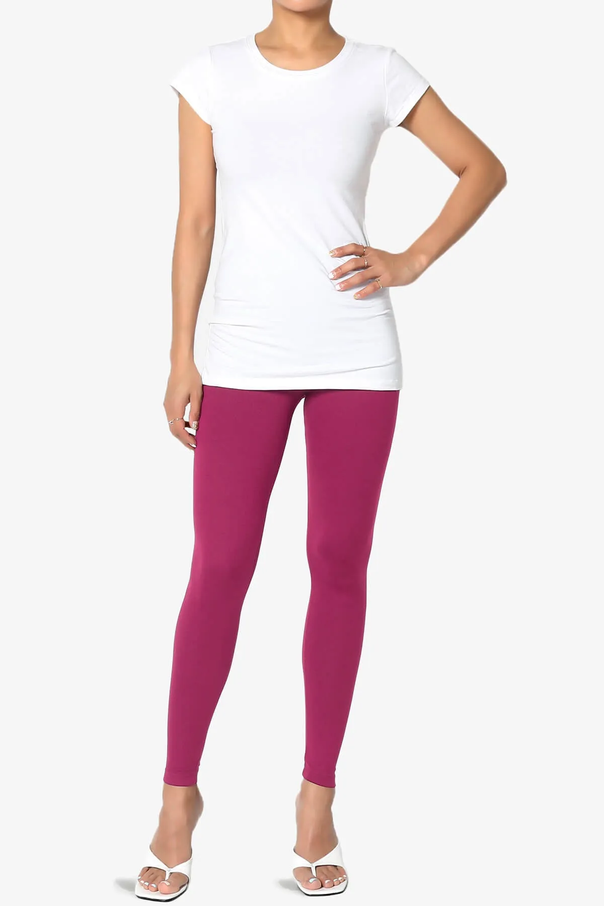 Slimmer Buttery Soft Microfiber Ankle Leggings
