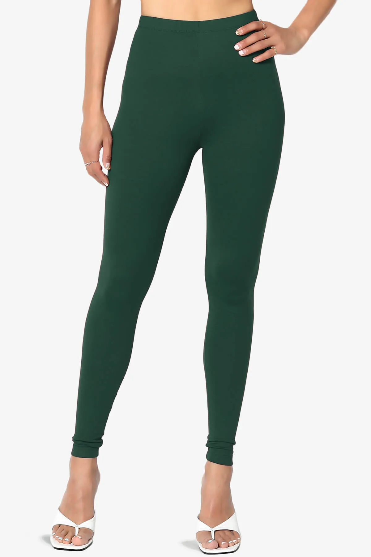 Slimmer Buttery Soft Microfiber Ankle Leggings