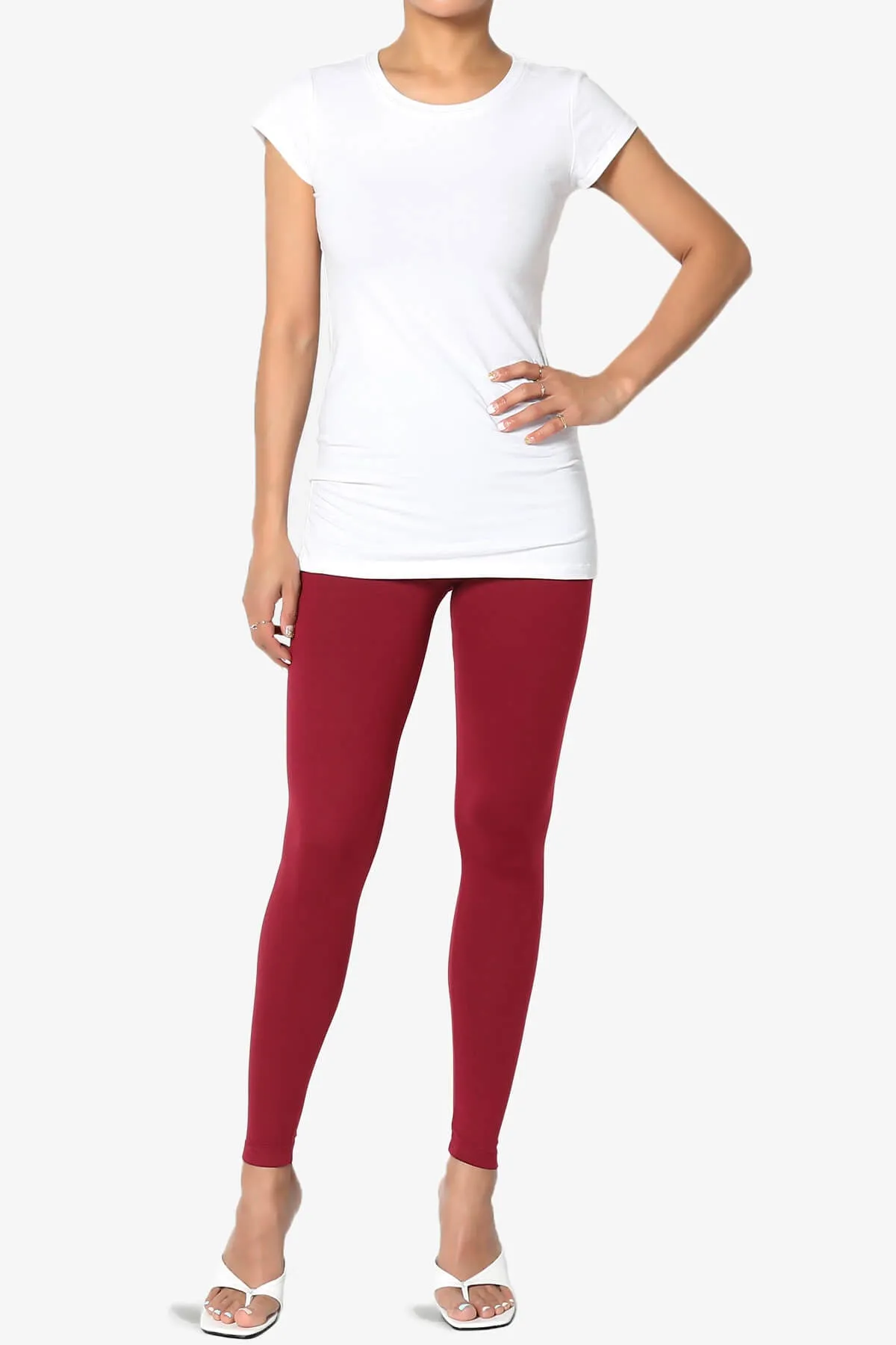 Slimmer Buttery Soft Microfiber Ankle Leggings