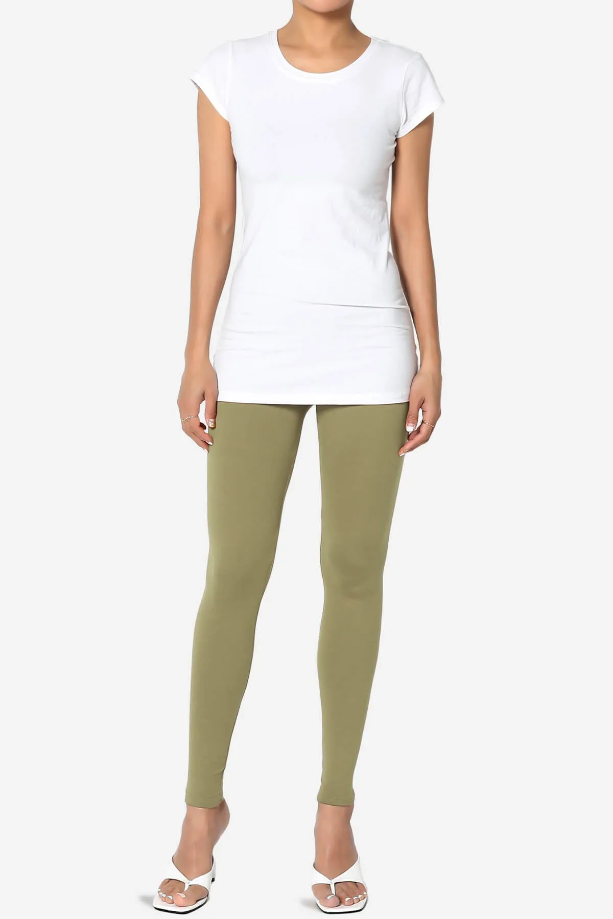 Slimmer Buttery Soft Microfiber Ankle Leggings
