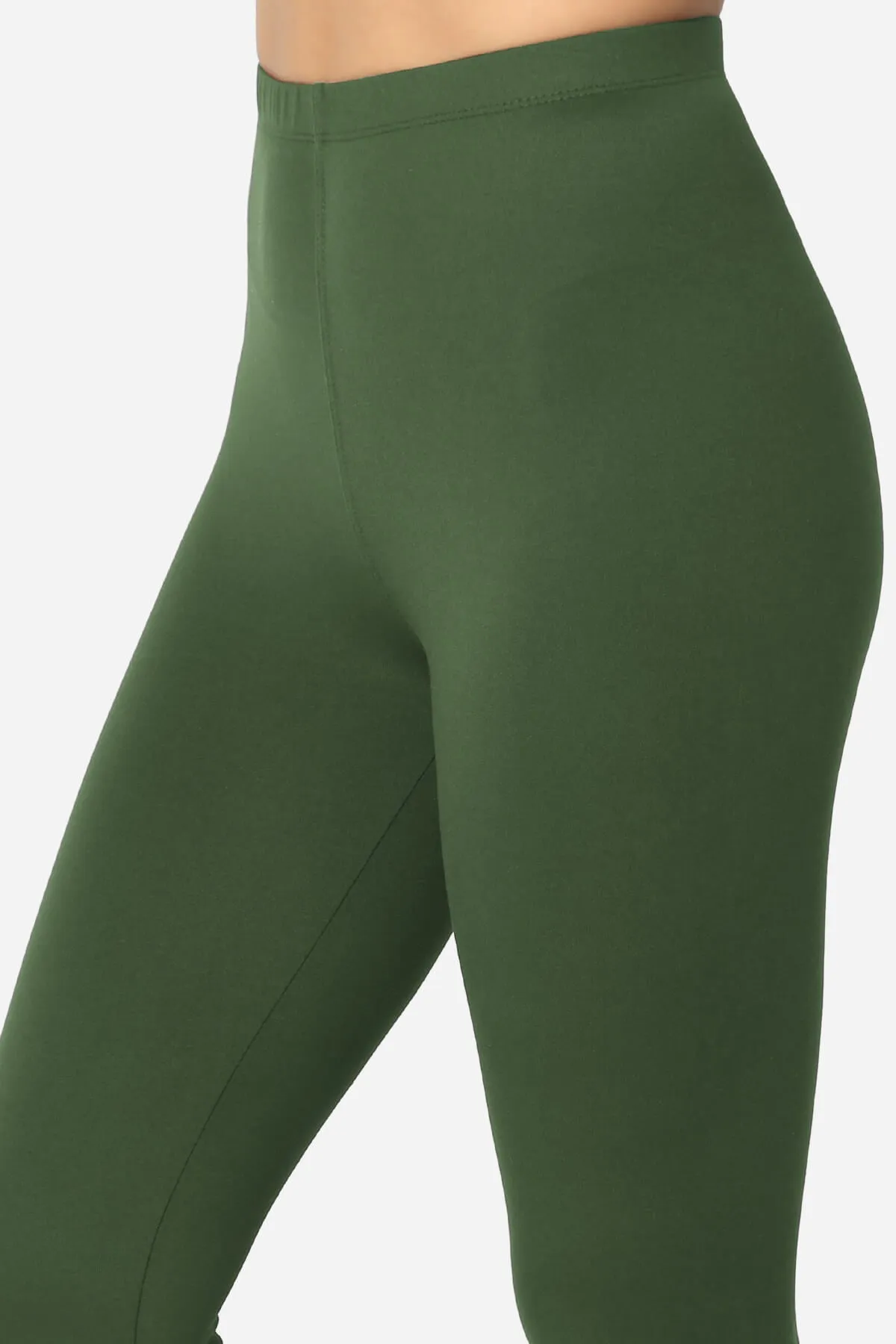 Slimmer Buttery Soft Microfiber Ankle Leggings