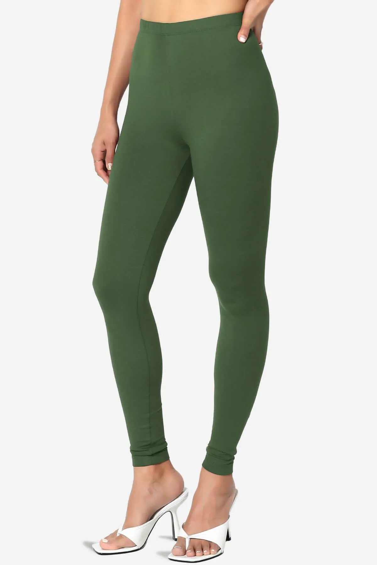 Slimmer Buttery Soft Microfiber Ankle Leggings