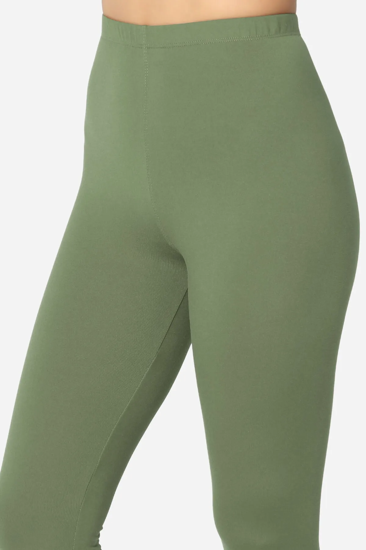 Slimmer Buttery Soft Microfiber Ankle Leggings