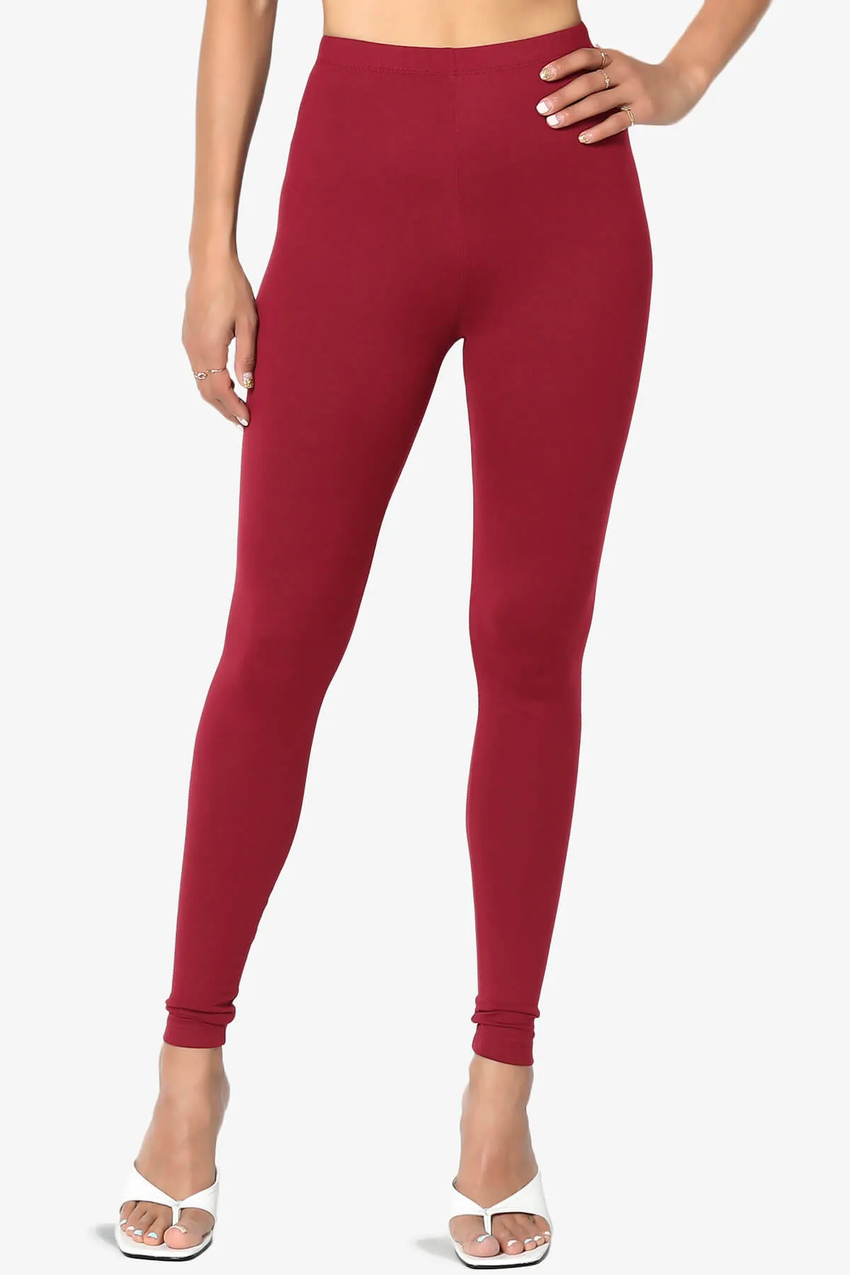 Slimmer Buttery Soft Microfiber Ankle Leggings