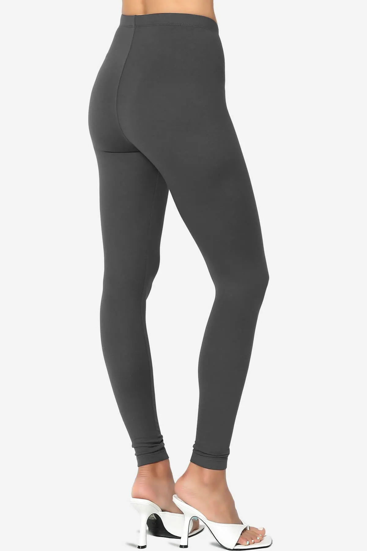 Slimmer Buttery Soft Microfiber Ankle Leggings