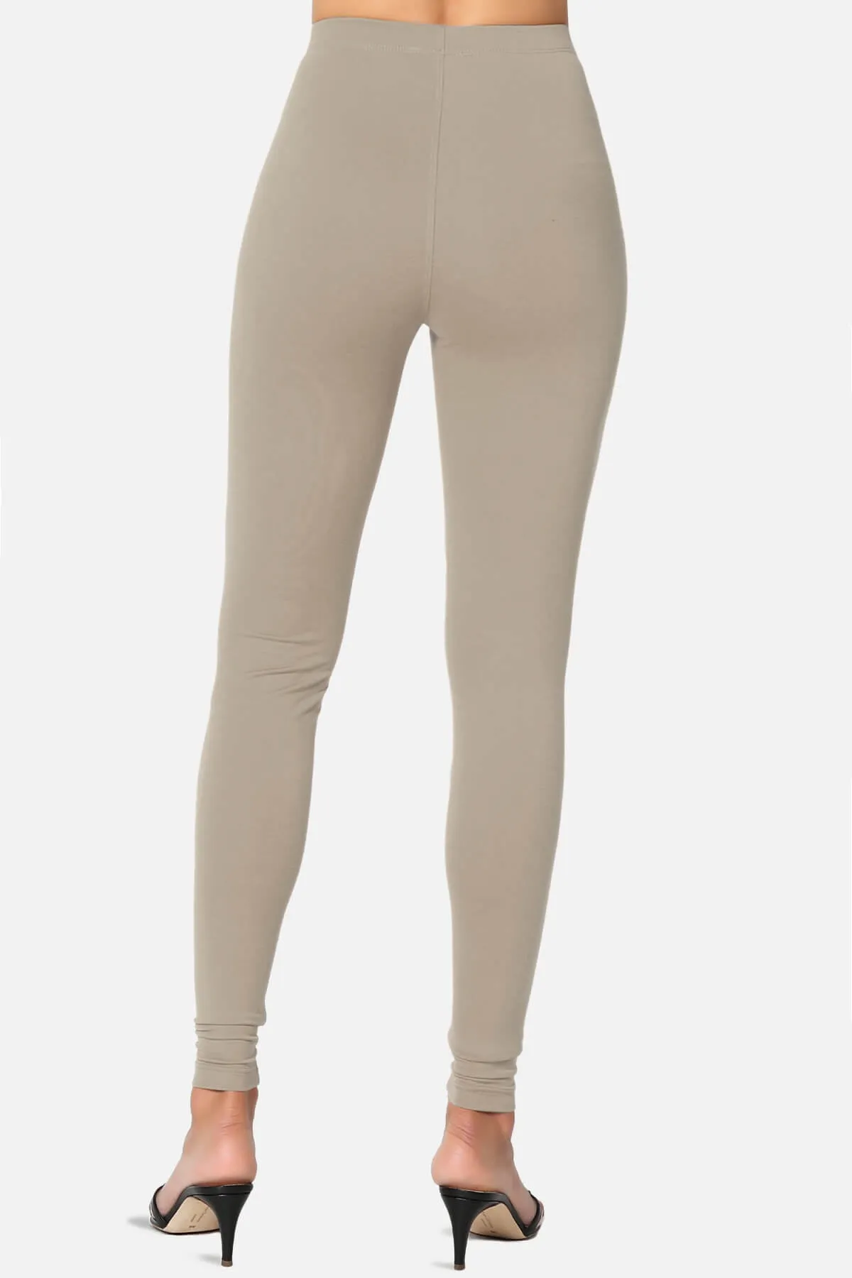 Slimmer Buttery Soft Microfiber Ankle Leggings