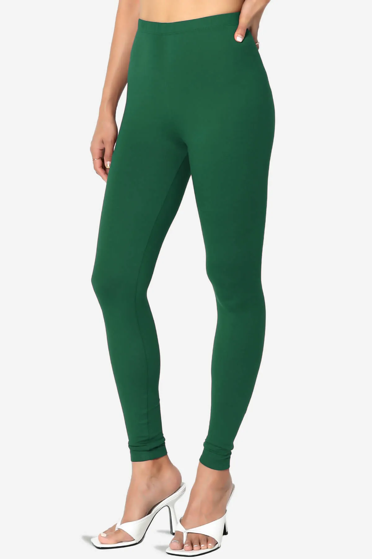 Slimmer Buttery Soft Microfiber Ankle Leggings