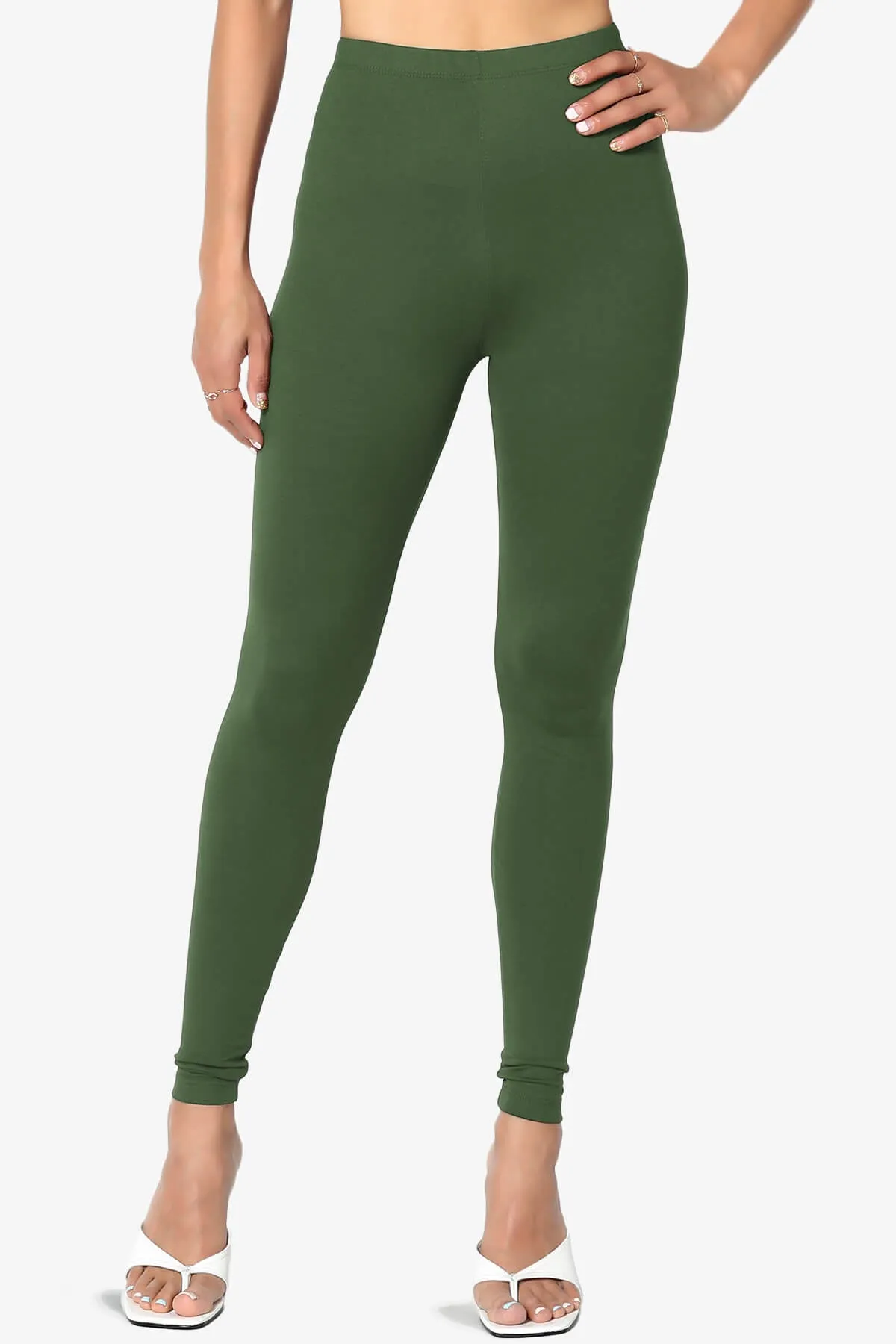 Slimmer Buttery Soft Microfiber Ankle Leggings