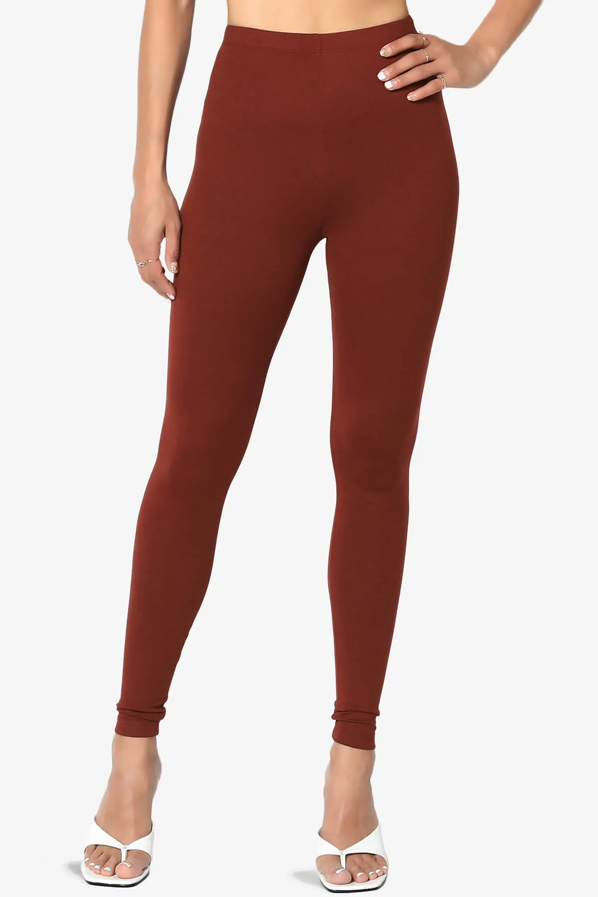 Slimmer Buttery Soft Microfiber Ankle Leggings