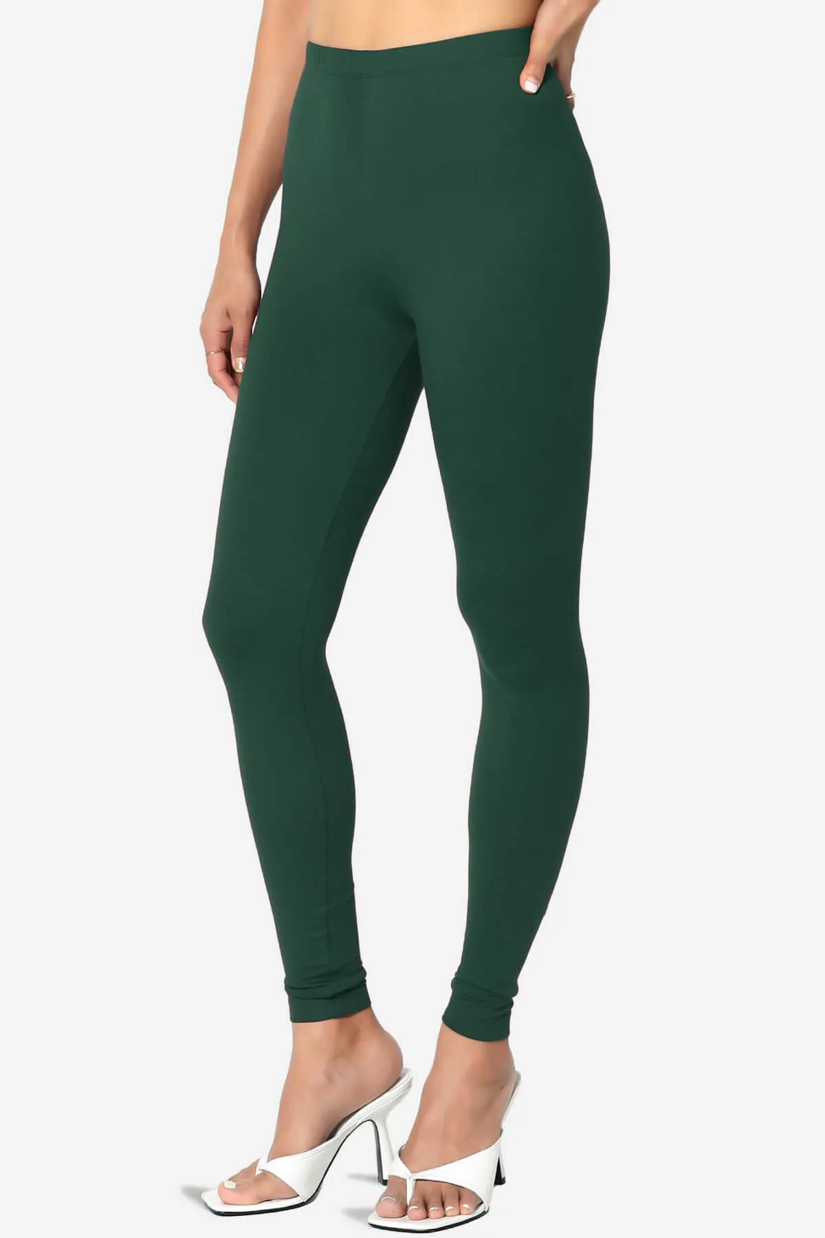 Slimmer Buttery Soft Microfiber Ankle Leggings
