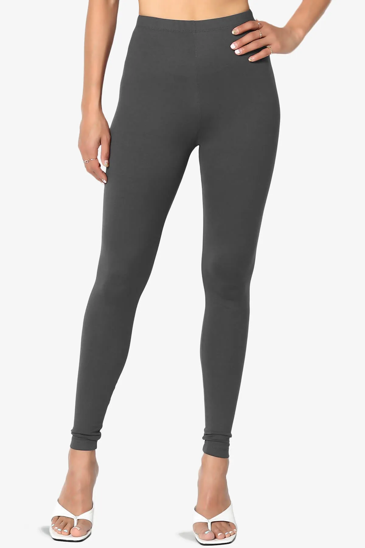 Slimmer Buttery Soft Microfiber Ankle Leggings