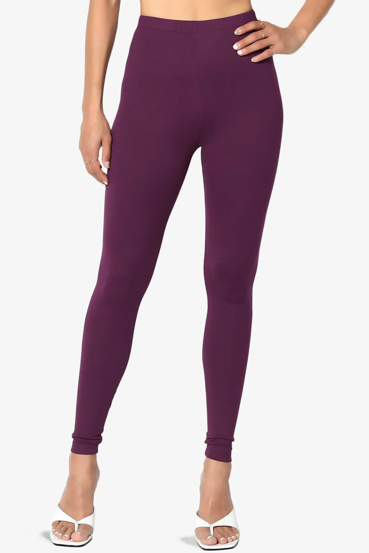 Slimmer Buttery Soft Microfiber Ankle Leggings
