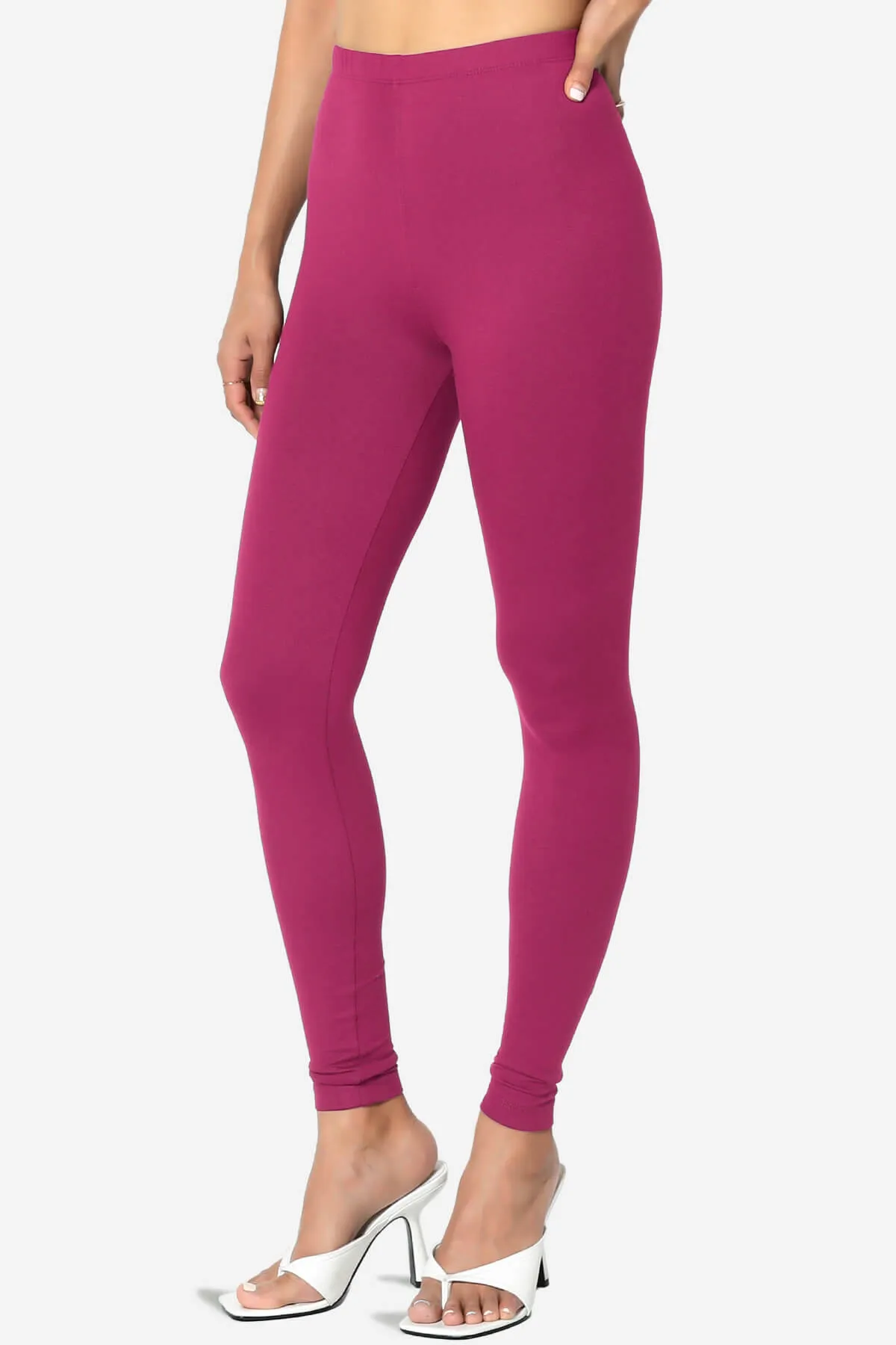 Slimmer Buttery Soft Microfiber Ankle Leggings