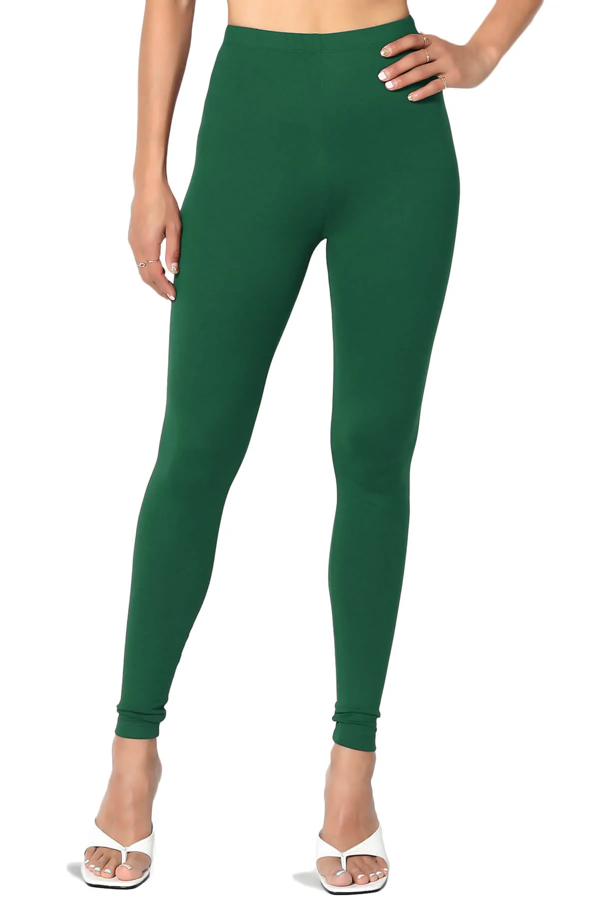 Slimmer Buttery Soft Microfiber Ankle Leggings