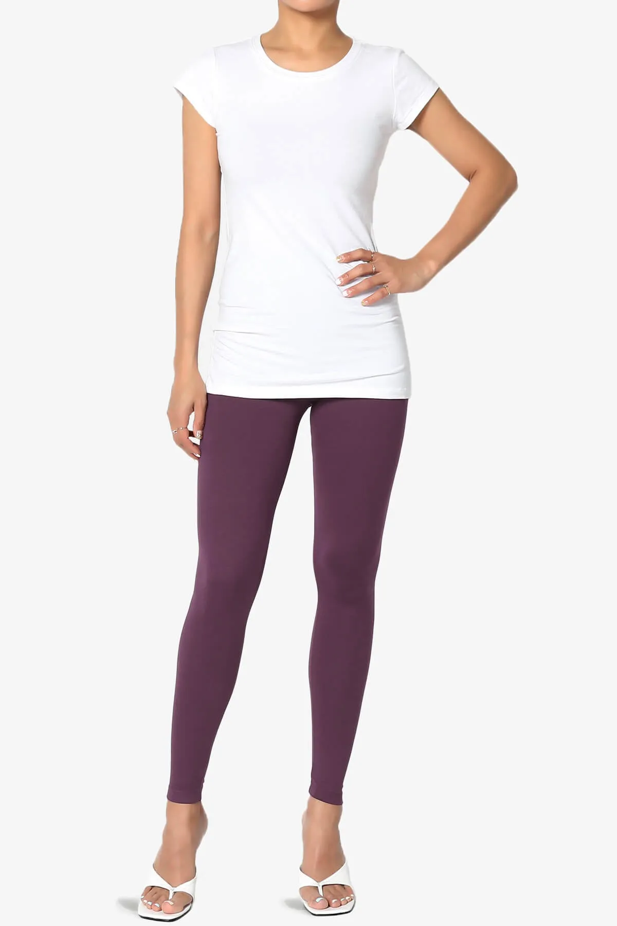 Slimmer Buttery Soft Microfiber Ankle Leggings