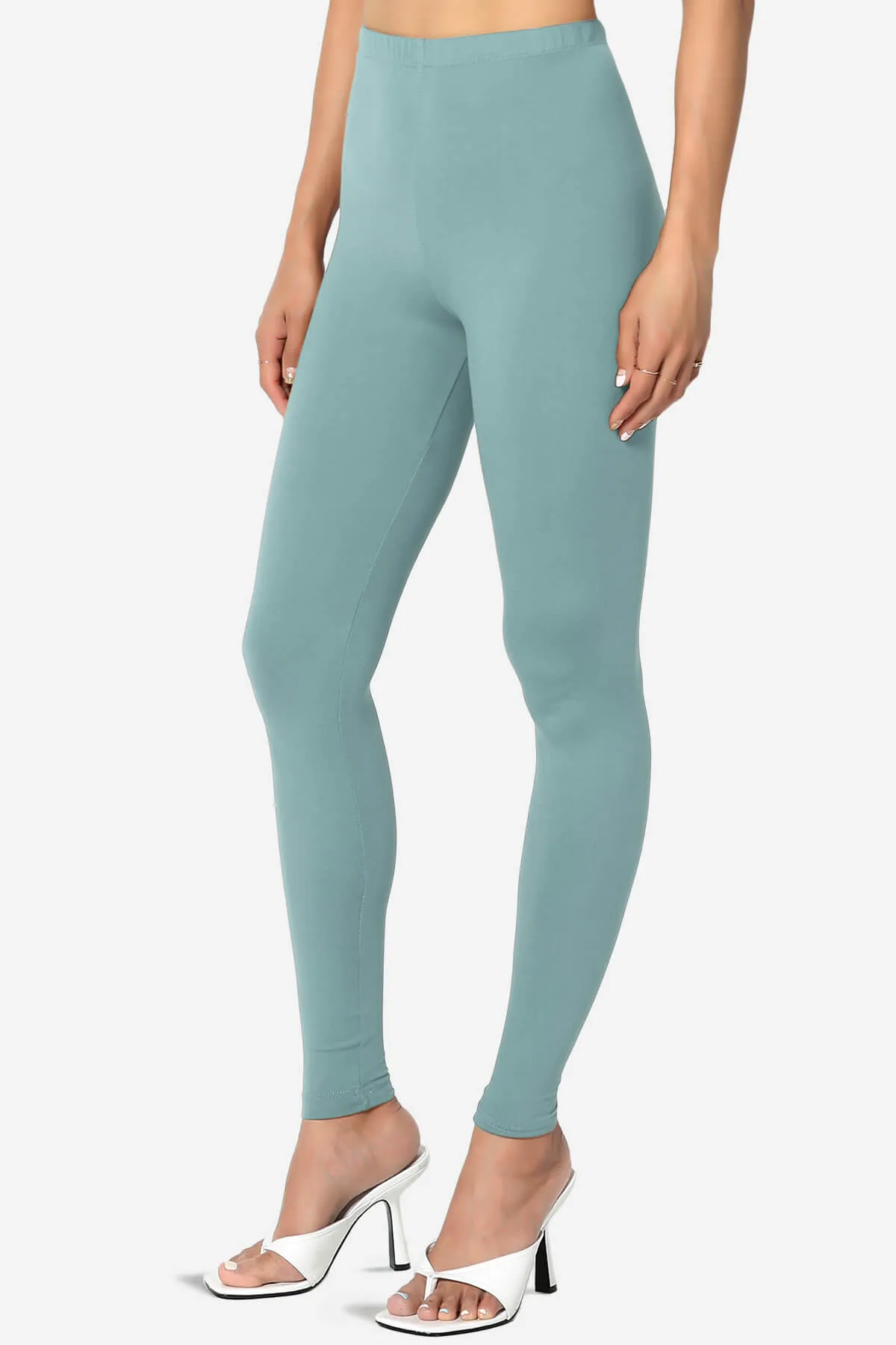 Slimmer Buttery Soft Microfiber Ankle Leggings