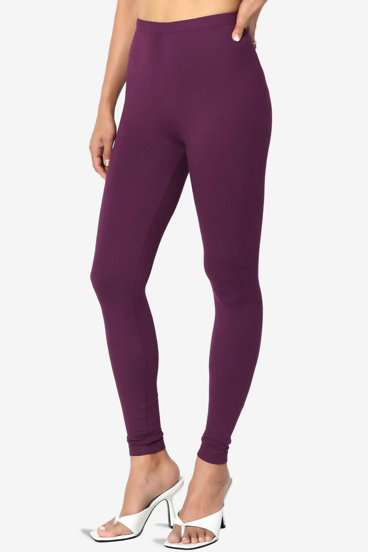 Slimmer Buttery Soft Microfiber Ankle Leggings