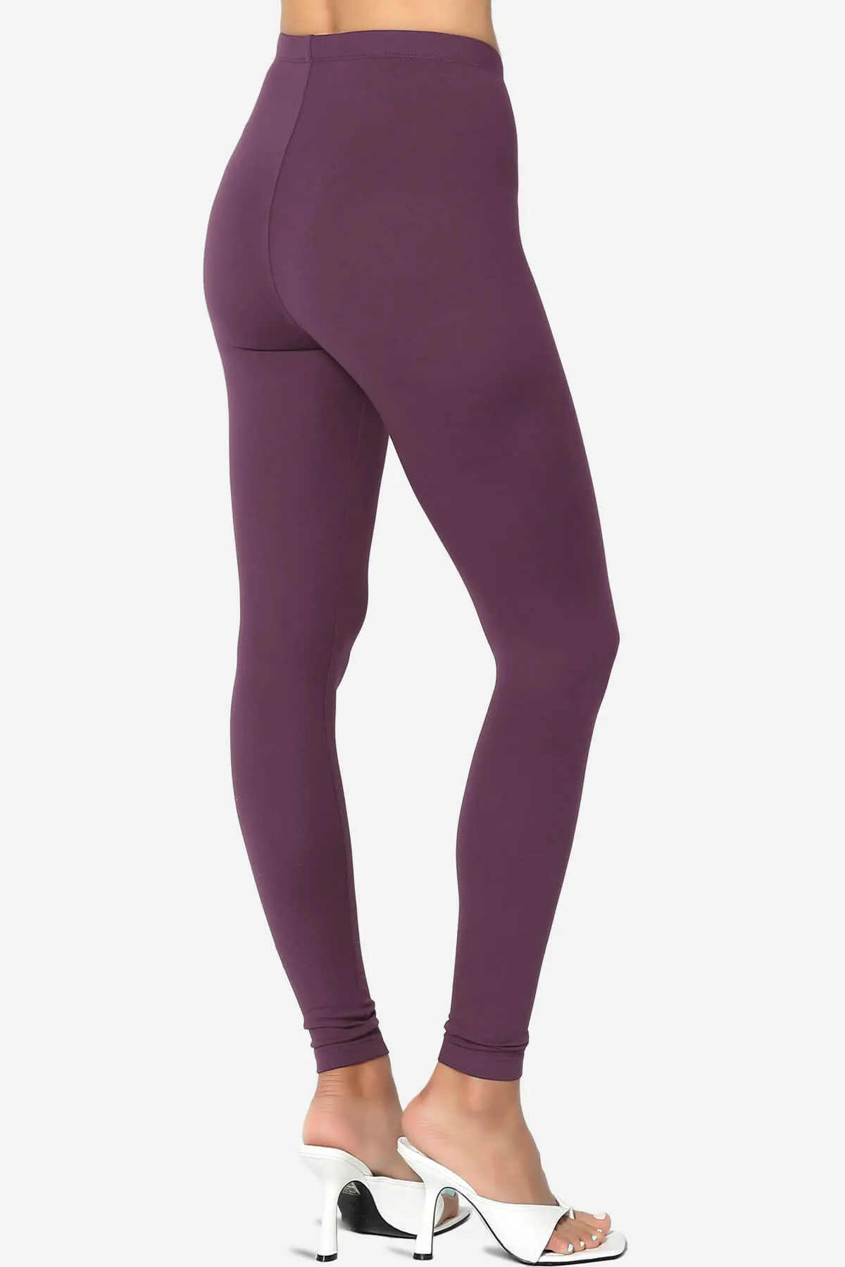 Slimmer Buttery Soft Microfiber Ankle Leggings
