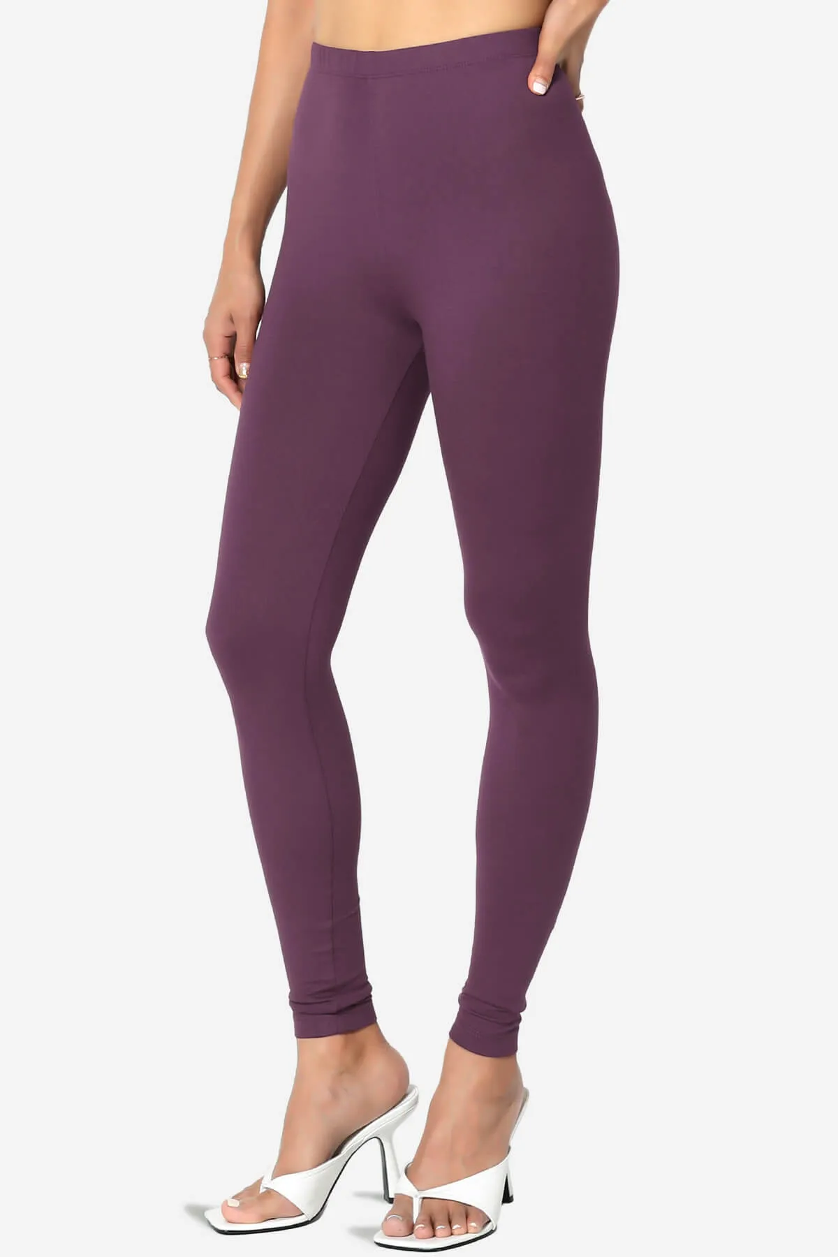 Slimmer Buttery Soft Microfiber Ankle Leggings