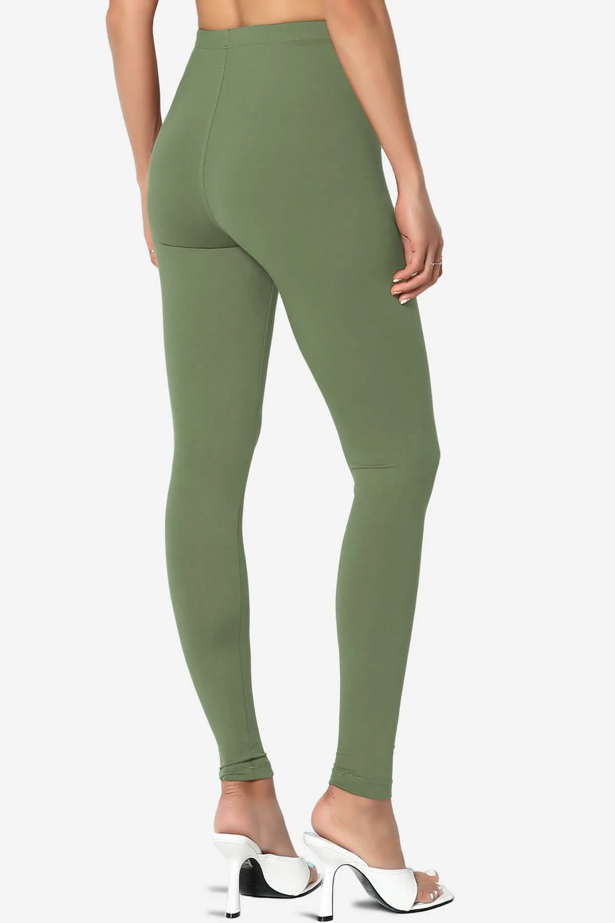 Slimmer Buttery Soft Microfiber Ankle Leggings
