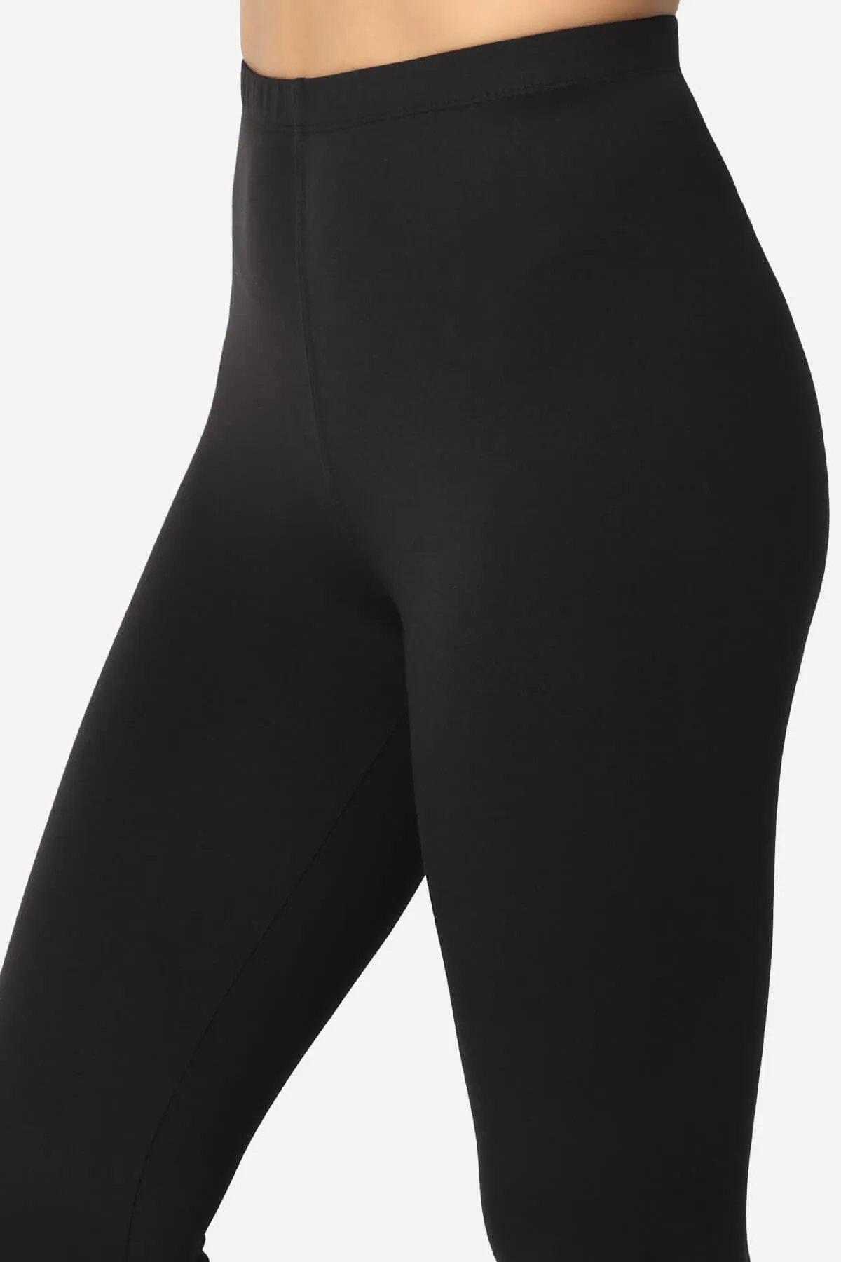 Slimmer Buttery Soft Microfiber Ankle Leggings