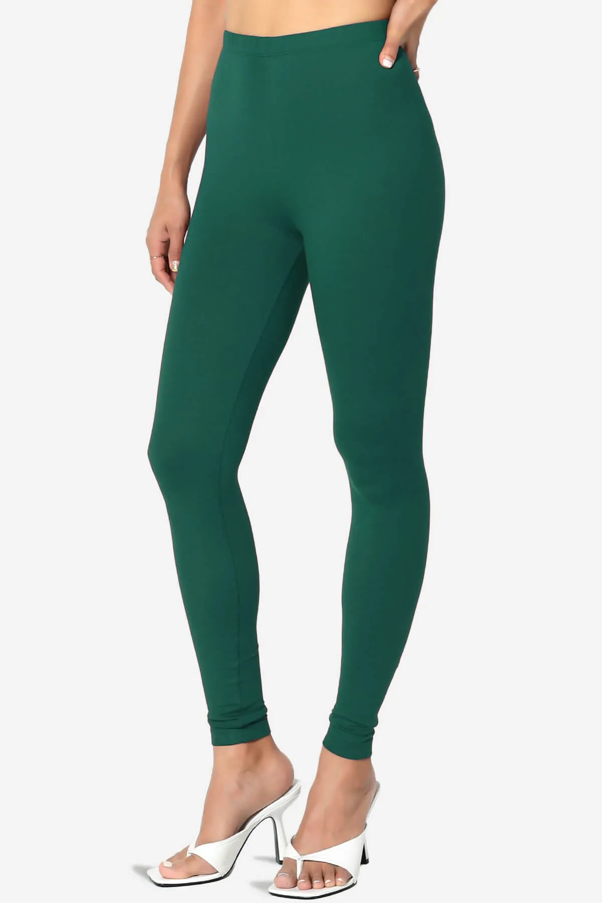 Slimmer Buttery Soft Microfiber Ankle Leggings