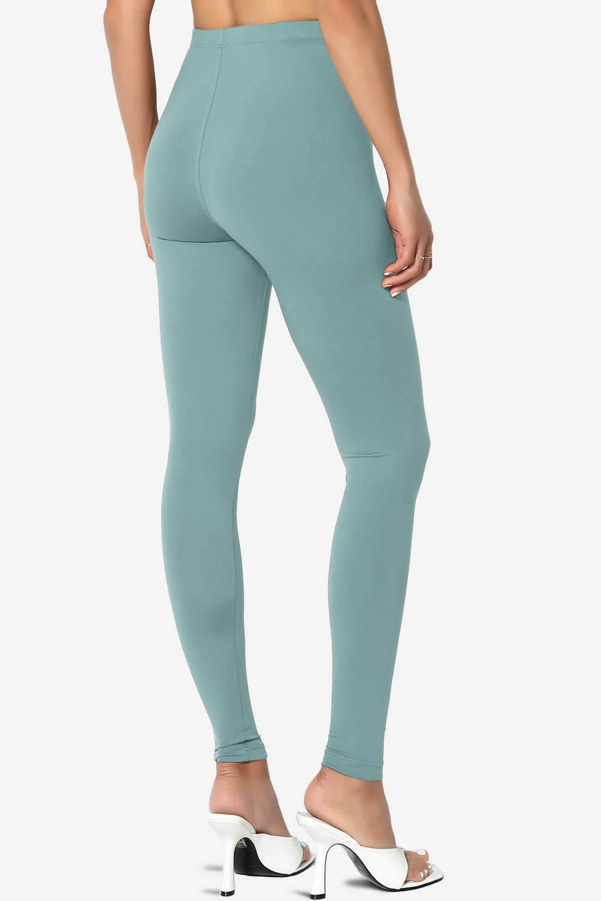 Slimmer Buttery Soft Microfiber Ankle Leggings