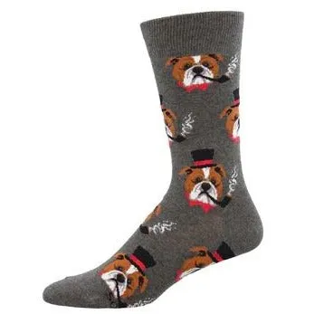 Socksmith - Dapper Dog Crew Sock size 10-13