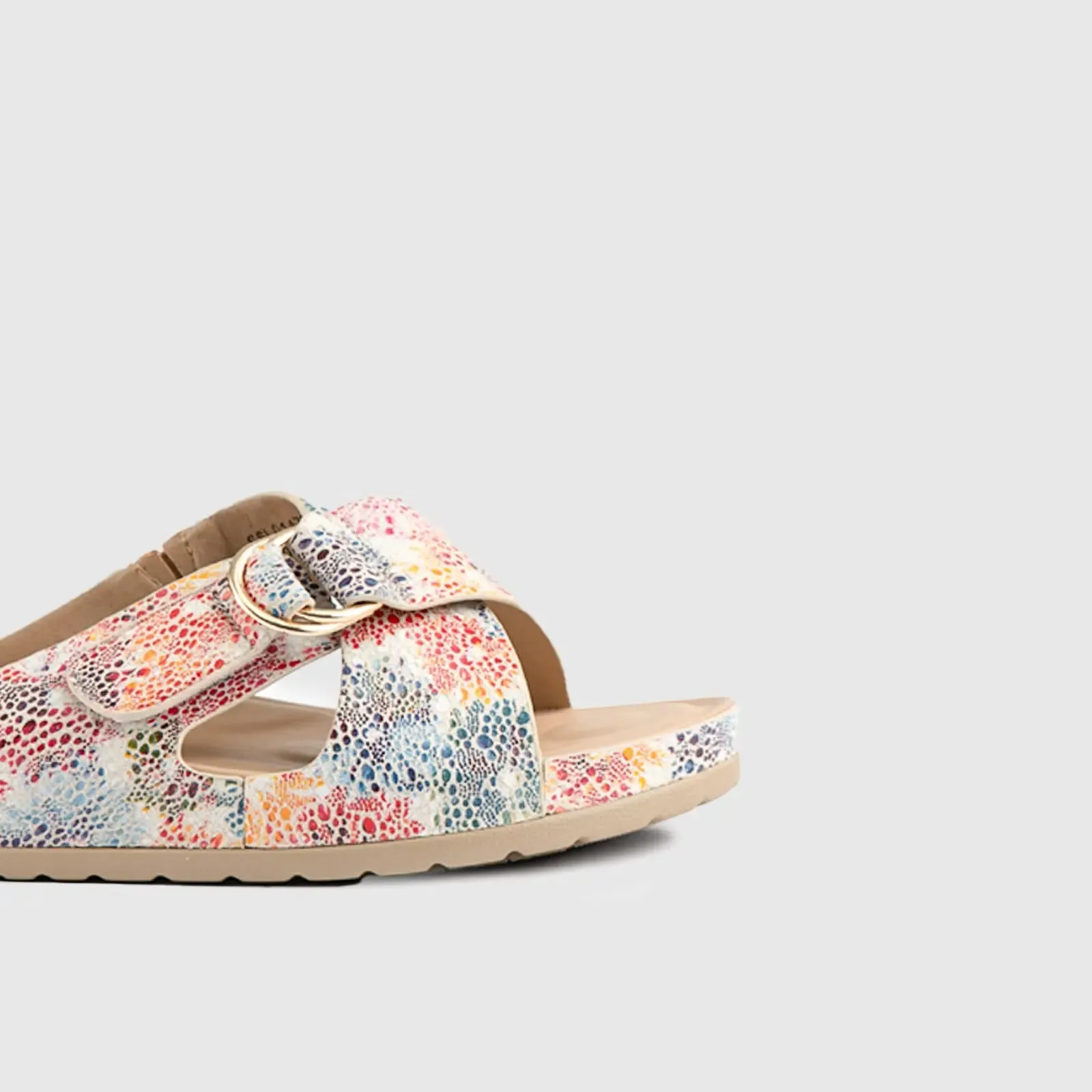 Soft Style Tanika Push In Sandal Multi 01479