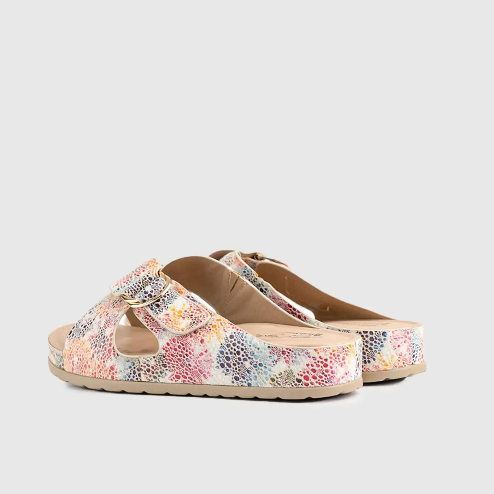 Soft Style Tanika Push In Sandal Multi 01479
